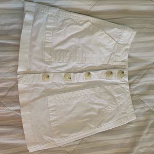 White button down skirt